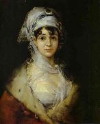 Francisco Jose de Goya Portrait of Antonia Zarate Germany oil painting artist
